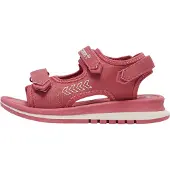 Hummel Chaussures ouvertes 'Zori' rouge pastel / blanc