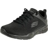 SKECHERS Hommes, Chaussure de salle, Chaussures d'entraînement Equalizer 3.0 pour hommes (39.5), Noir
