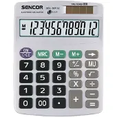 Sencor SEC 367/12 - skrivebords-regnem (Fonctionnement sur piles, Panneau solaire)