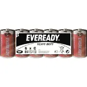 Energizer Eveready SHD piles carbone-zinc « Baby » (C), paquet de 6 pièces (6 pcs, C)