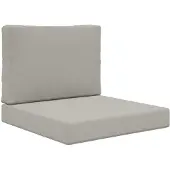 vidaXL Coussin de canapé d'extérieur 2 pcs Gris Polyester