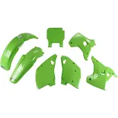 Ufo PLAST Kit d'habillage Pour modèles Kawasaki A vert