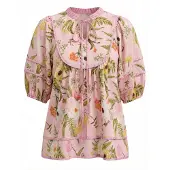 Imily Bela Chemisier jaune / olive / orange / rose