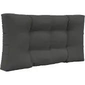 vidaXL Coussin de canapé d'extérieur 2 pcs Anthracite Polyester