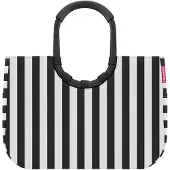 Reisenthel sac shopper sac à épaule Loopshopper Summerstripes Black noir