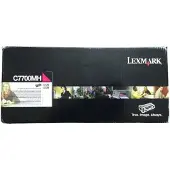 Lexmark C7700MH toner haute capacité (d'origine) - magenta