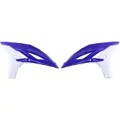Cemoto Yamaha Yz250f 10-13/wr450f 12-15 Radiator Shrouds Blanc,Bleu