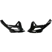 Cemoto Honda Crf250rx 22-23/crf450rx 21-23 Radiator Shrouds Noir