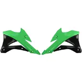 Cemoto Yamaha Yz250f 14-18/450f 14-17/yz250fx 15-18 Radiator Shrouds Bleu