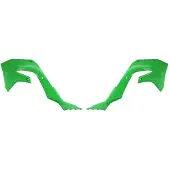 Cemoto Kawasaki Kx250f 21-23/kx450f 19-23 Radiator Shrouds Vert