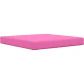 vidaXL Coussin de canapé d'extérieur 3 pcs Rose Polyester
