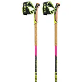 LEKI Mezza Race Poles Jaune 135 cm