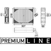 MAHLE ORIGINAL Évaporateur, climatisation AE 122 000P