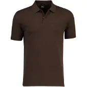 BOSS Pallas 10278258 Short Sleeve Polo Marron L Homme