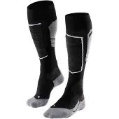 Falke SK4 Chaussettes de ski, Hommes, Noir-MIx