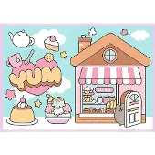 Trefl PUZZLE 4x250 Découvrez Pusheen 13371