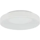 Lyora Plafonnier rond Nikki Round blanc Ø 48cm
