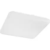 Eglo Plafonnier carré Pogliola blanc 43cm
