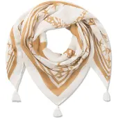 Codello Foulard beige / blanc