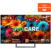Metz 43MQF7500Z Smart TV 43 pouces, QLED, HDR10+, Dolby Vision&Atmos, Google TV, Eyecare 3.0, Wide Color