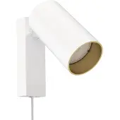 Lyora Lampe de chevet Mono blanc