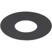 SLV Cadre de montage avant Numinos XS rond 160/70mm noir