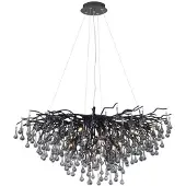Paul Neuhaus Lustre unique Icicle noir