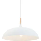 Mexlite - suspension - Bjorr - blanc - bois métal - Ø 45cm - E27 - 7731W