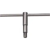 AMF Clé à douille , taille 10mm, tige et goupille rotative trempées et brunies - 42044