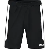 Jako Short Power pour enfants, Couleur:noir/blanc, Taille:128