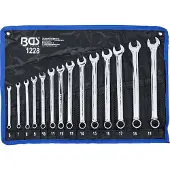 Bgs 1228 Jeu de clés mixtes, extra longues, 6-19 mm, 14 pcs.