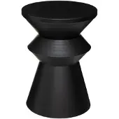 Atmosphera | Table d'appoint - Sohan Totem - Noir - Design moderne - Accent élégant