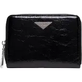 Replay porte-monnaie Zip Around Wallet Black noir