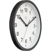 NXt - 7321ZW - Horloge Murale - 20cm - noir - Easy Small