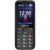 Maxcom Téléphone mobile MM445L 4G Double SIM Noir