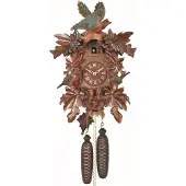 Engstler - 640/2_Q - Coucou - Quartz - Noyer - 43 cm