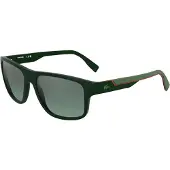 Lacoste Lunettes de Soleil L6057S 57/17/145 Matte green Bio inj-g820 MAN L6057S