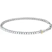 Maserati Tennis Bracelet Argenté Homme