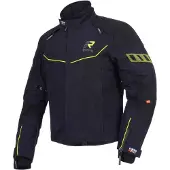 Rukka Veste textile pour moto Armagate, noir/jaune, 46