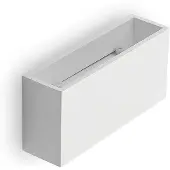 LINDBY Applique Murale , Mavora, dimmable, Blanc, Salon / séjour, Plâtre / argile, Moderne
