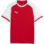 Puma T-Shirt fonctionnel 'TeamLiga26 Matchday' rouge / blanc