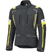 Held Veste de moto textile imperméable 4-Touring II, noir/jaune, XL