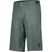 SCOTT Trail Flow avec rembourrage de pantalon pour hommes tranquil green XS