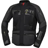 IXS Venture-GTX 1.0, veste textile Gore-Tex ,Noir/Gris Foncé ,M