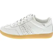 Tamaris Baskets basses argent / blanc