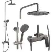 REA Kit De Douche Avalon Titanium