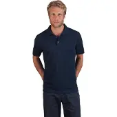 Promodoro Polo Superior pour homme, gris acier, XL