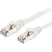 Equip Câble patch Cat6A S/FTP 2xRJ45 2.00m blanc LSZH Polybag