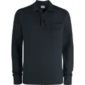 Clique Basic Polo LS Pocket