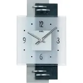 AMS Horloge murale à quartz , mouvement à quartz, 22x36x5cm, 9245